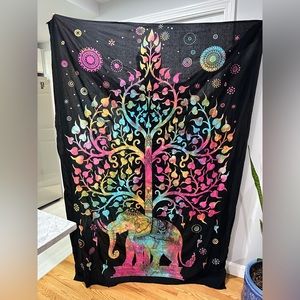 Elephant tapestry